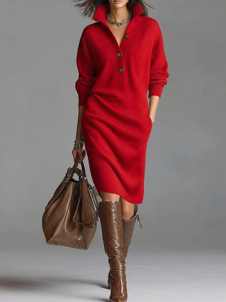 Faye | Elegant Sweater Dress