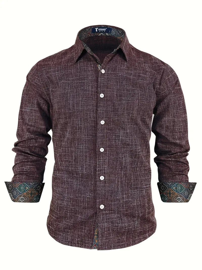 Roberto | Long Sleeve Button-Up Shirt
