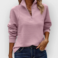 Sylva | Elegant Half-zip Sweater