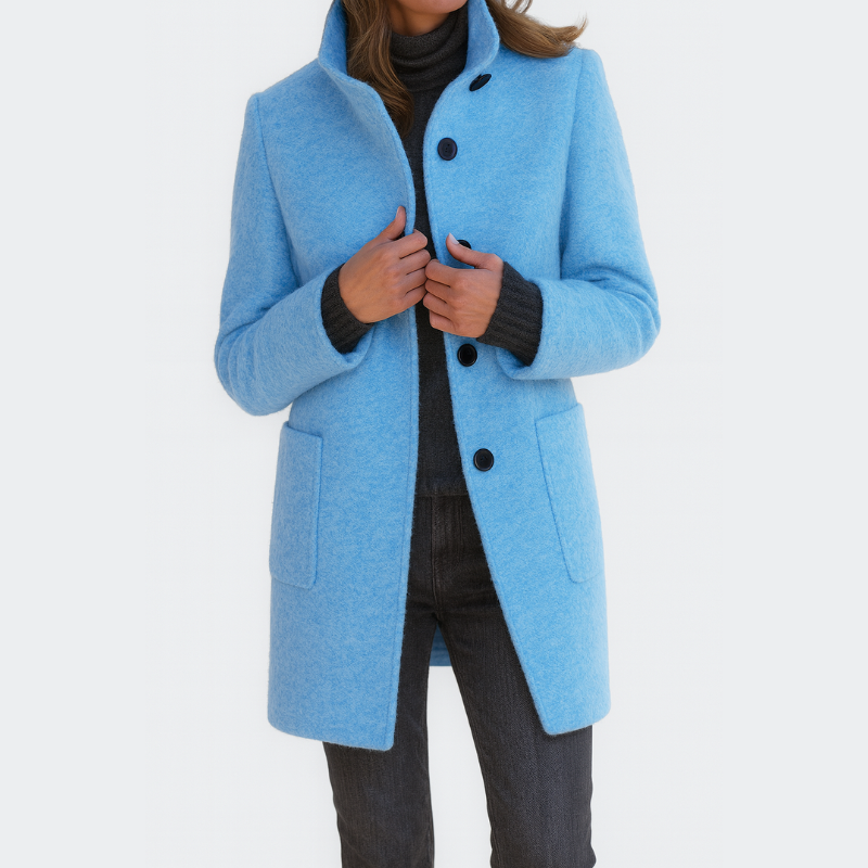 Jenny | Women's Coat with High Collar