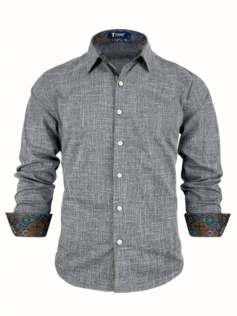 Roberto | Long Sleeve Button-Up Shirt