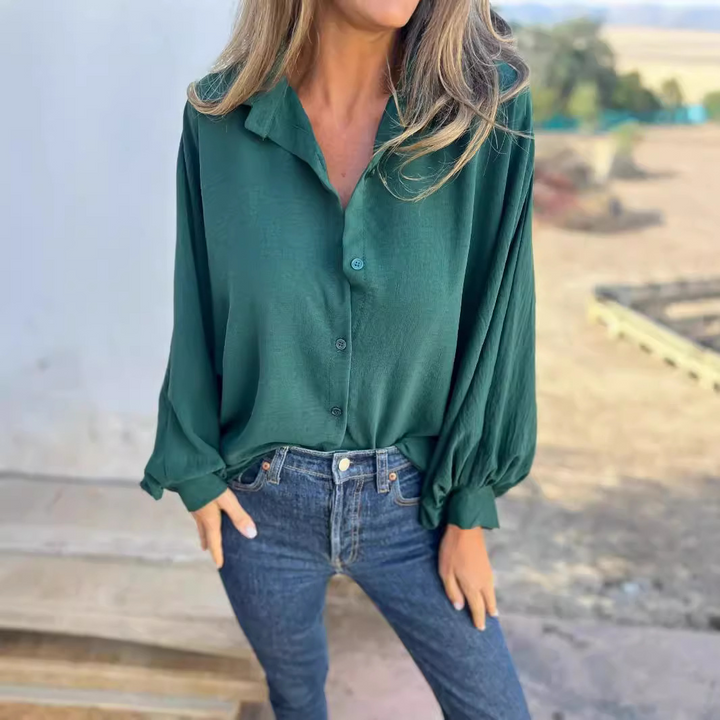 Nathalie | Elegant oversized blouse