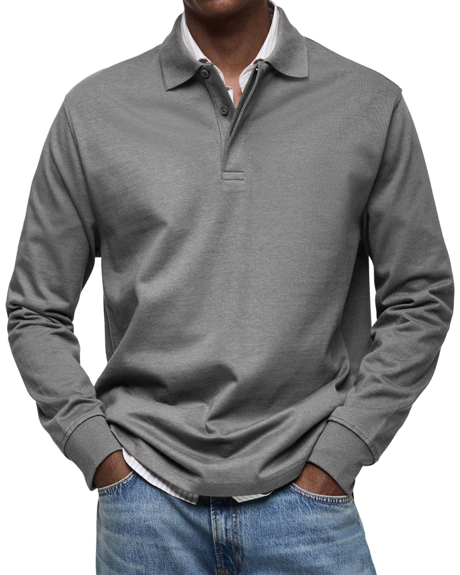 Rody | Luxury Polo with Long Sleeves