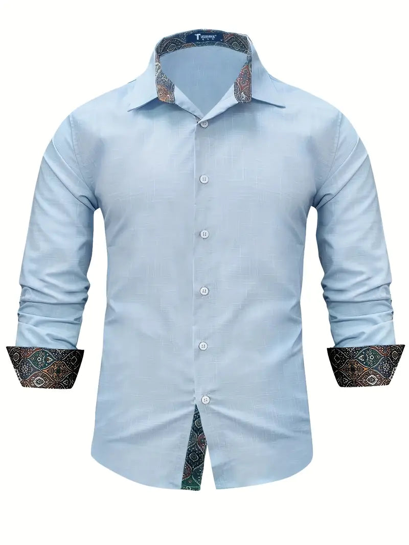 Roberto | Long Sleeve Button-Up Shirt