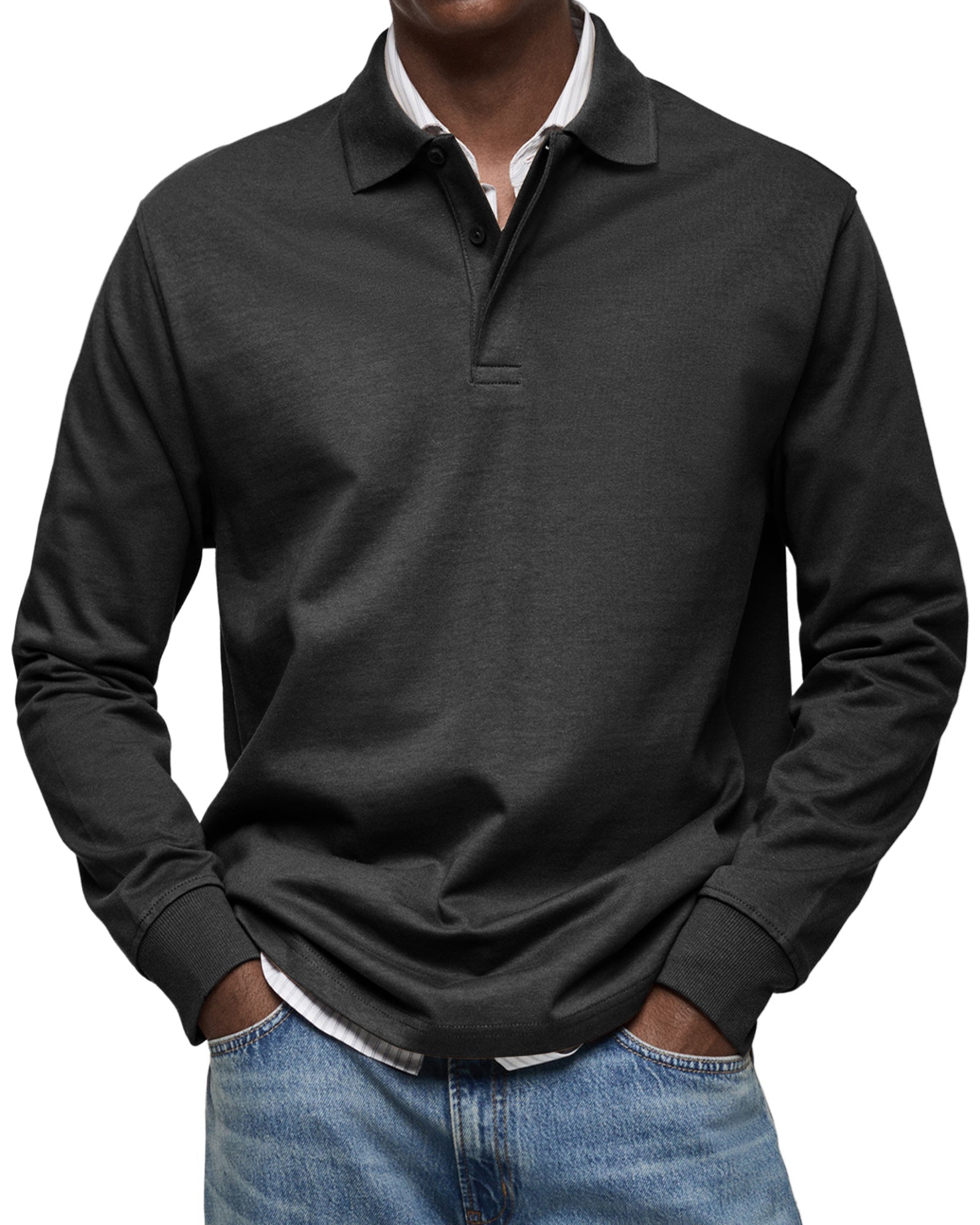 Rody | Luxury Polo with Long Sleeves