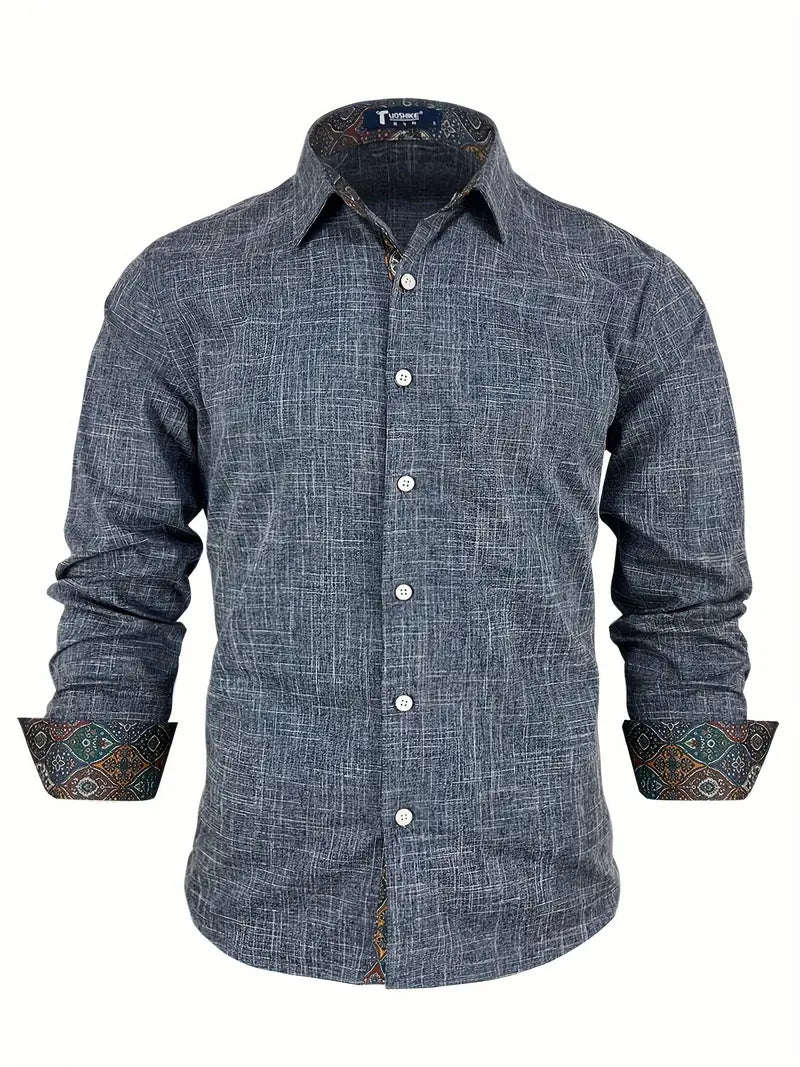 Roberto | Long Sleeve Button-Up Shirt