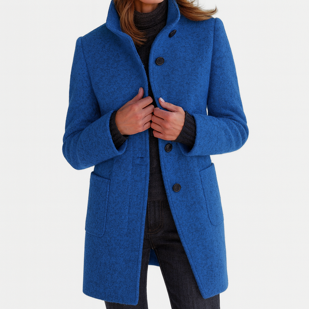 Jenny | Women's Coat with High Collar