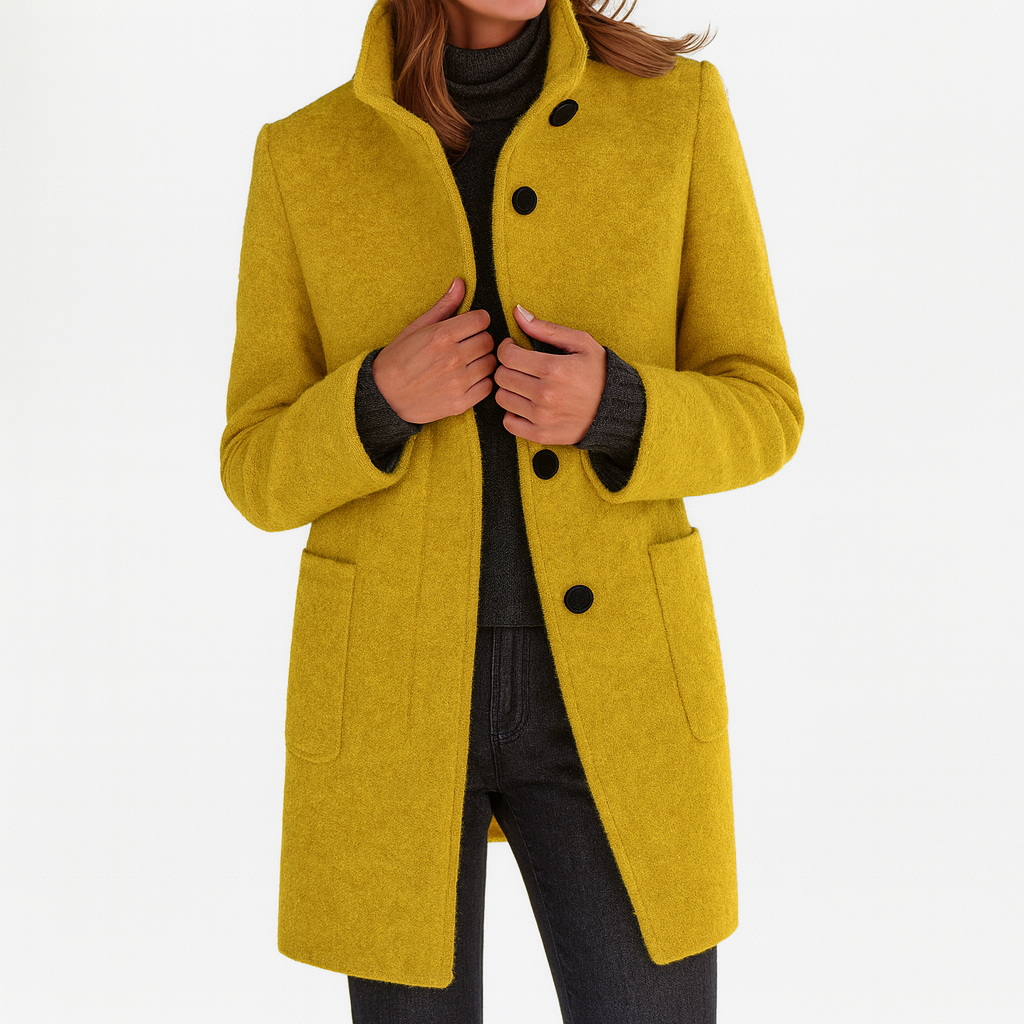 Jenny | Women's Coat with High Collar
