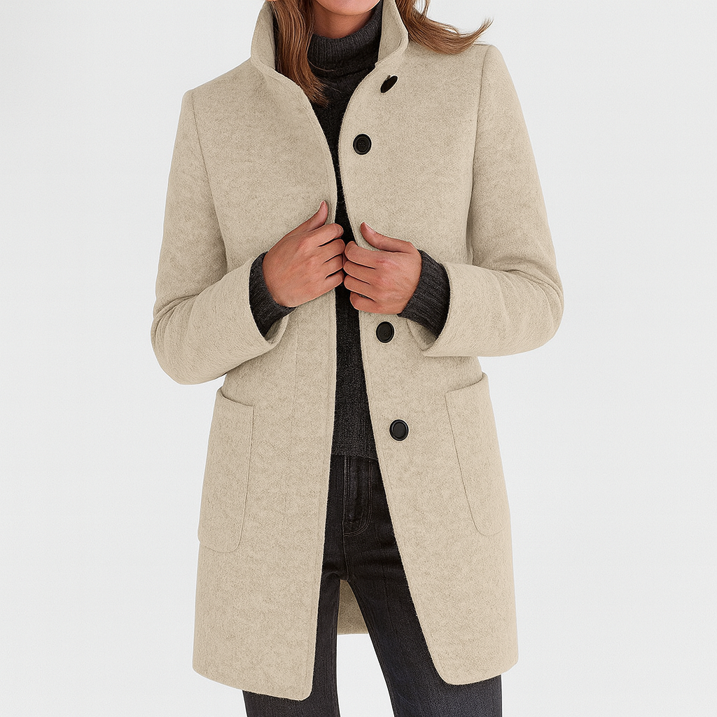 Jenny | Women's Coat with High Collar