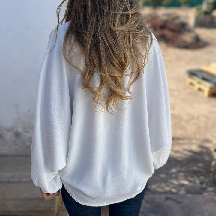 Nathalie | Elegant oversized blouse