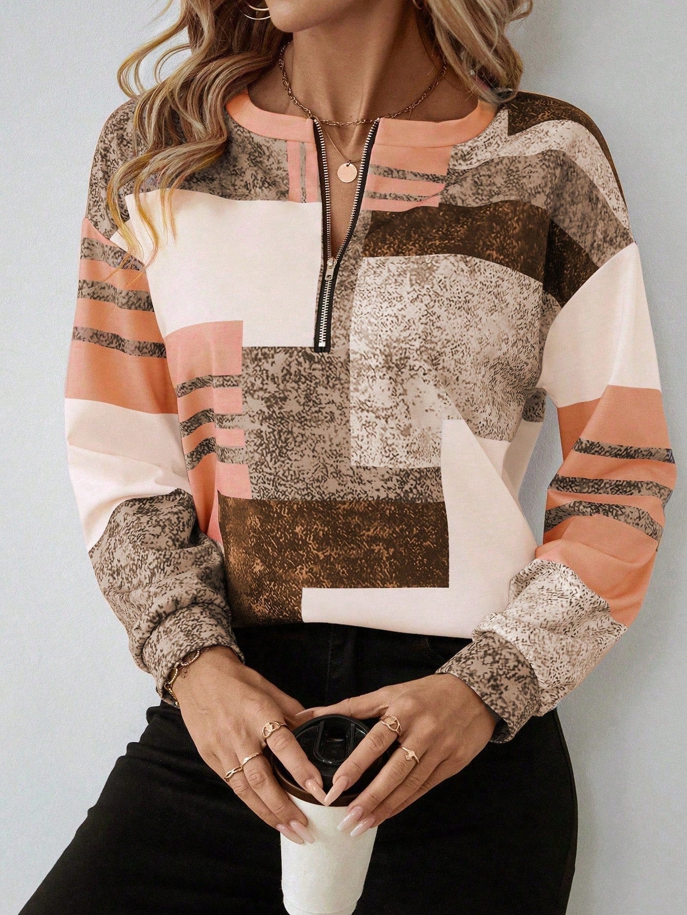 Olivia | Chic Vintage Sweatshirt