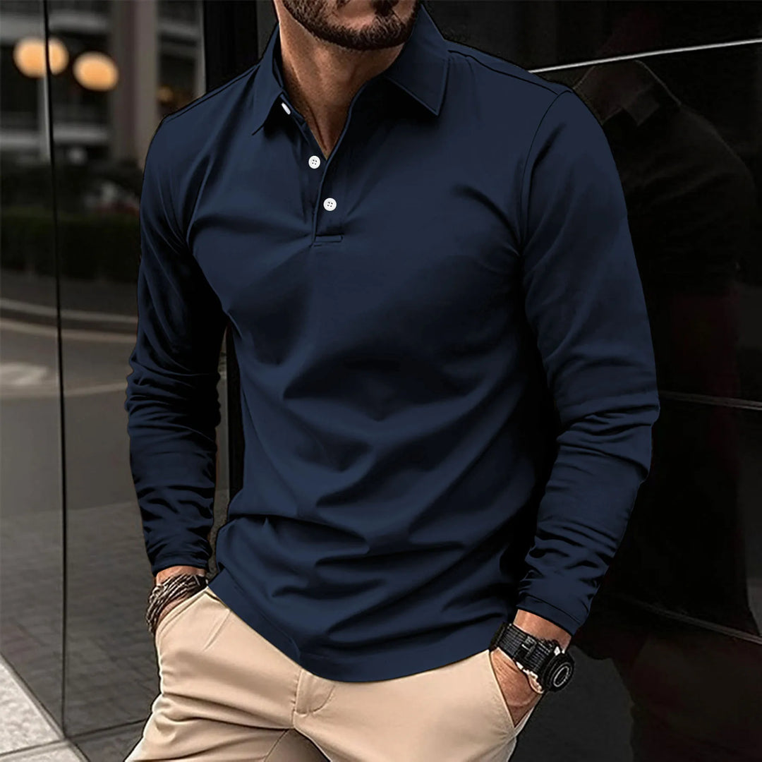 Robert | Casual Long-Sleeved Polo