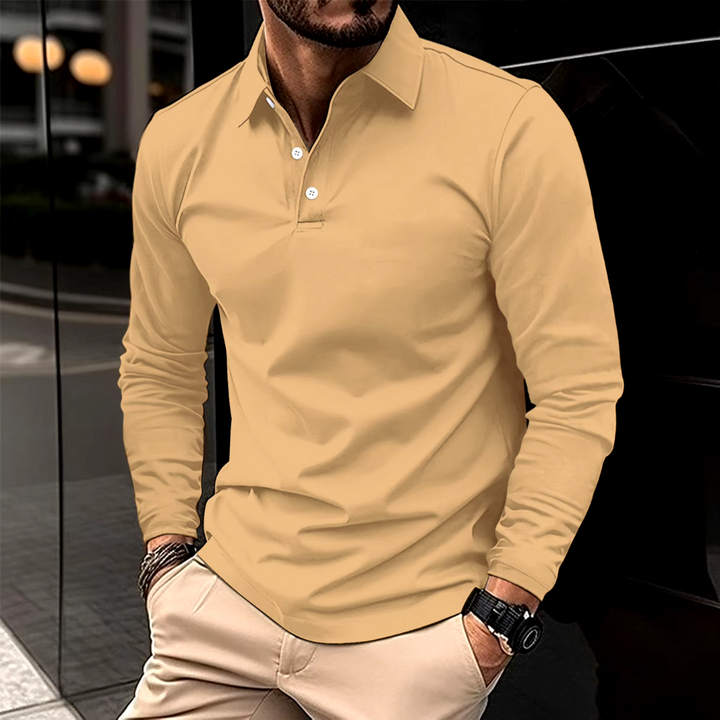 Robert | Casual Long-Sleeved Polo