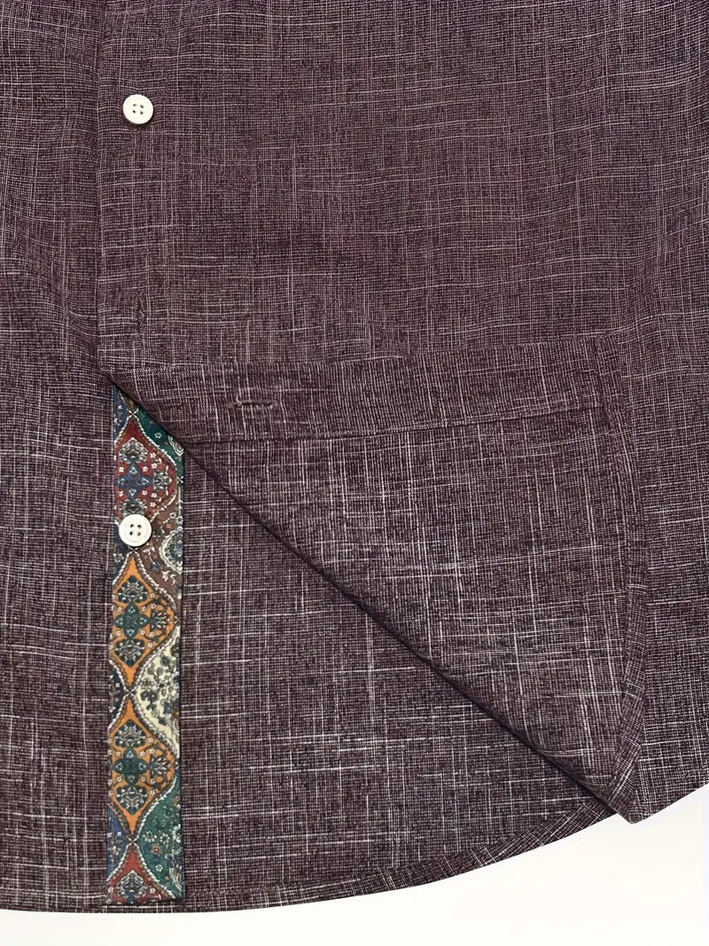 Roberto | Long Sleeve Button-Up Shirt