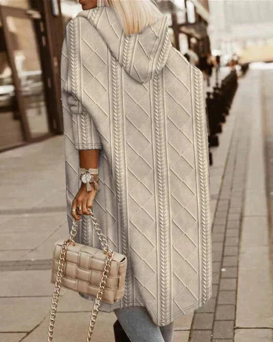 Joan | Extended Length Hooded Cardigan