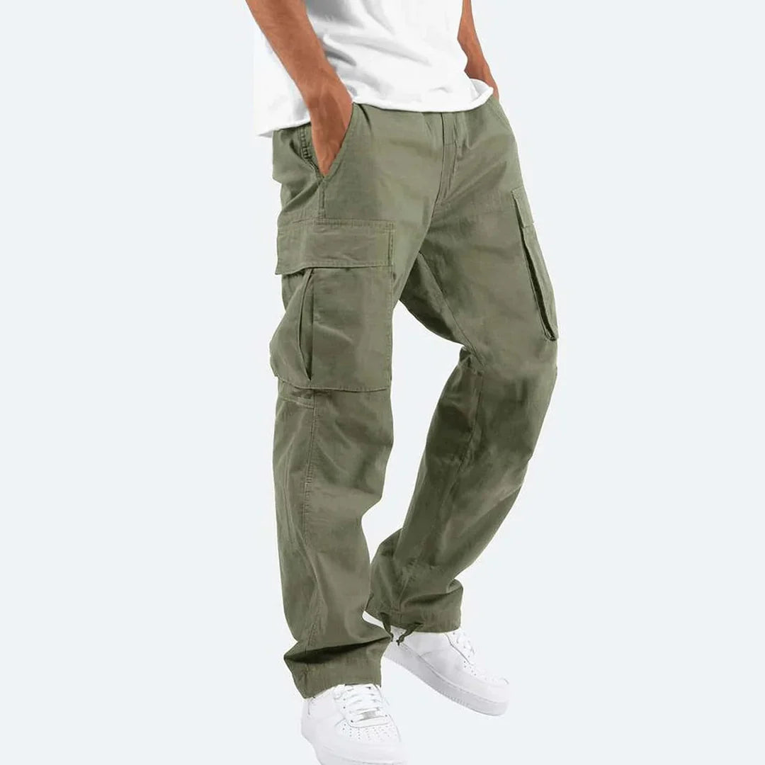 Jade | Men’s Relaxed Fit Cargo Pants with Side Pockets