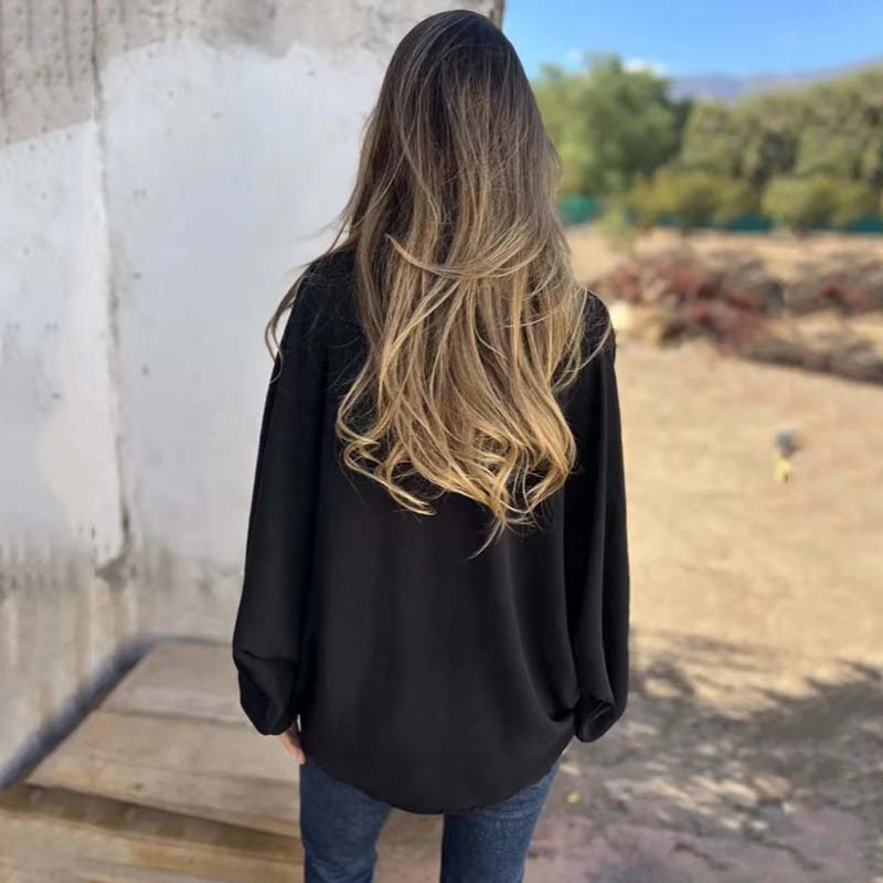 Nathalie | Elegant oversized blouse